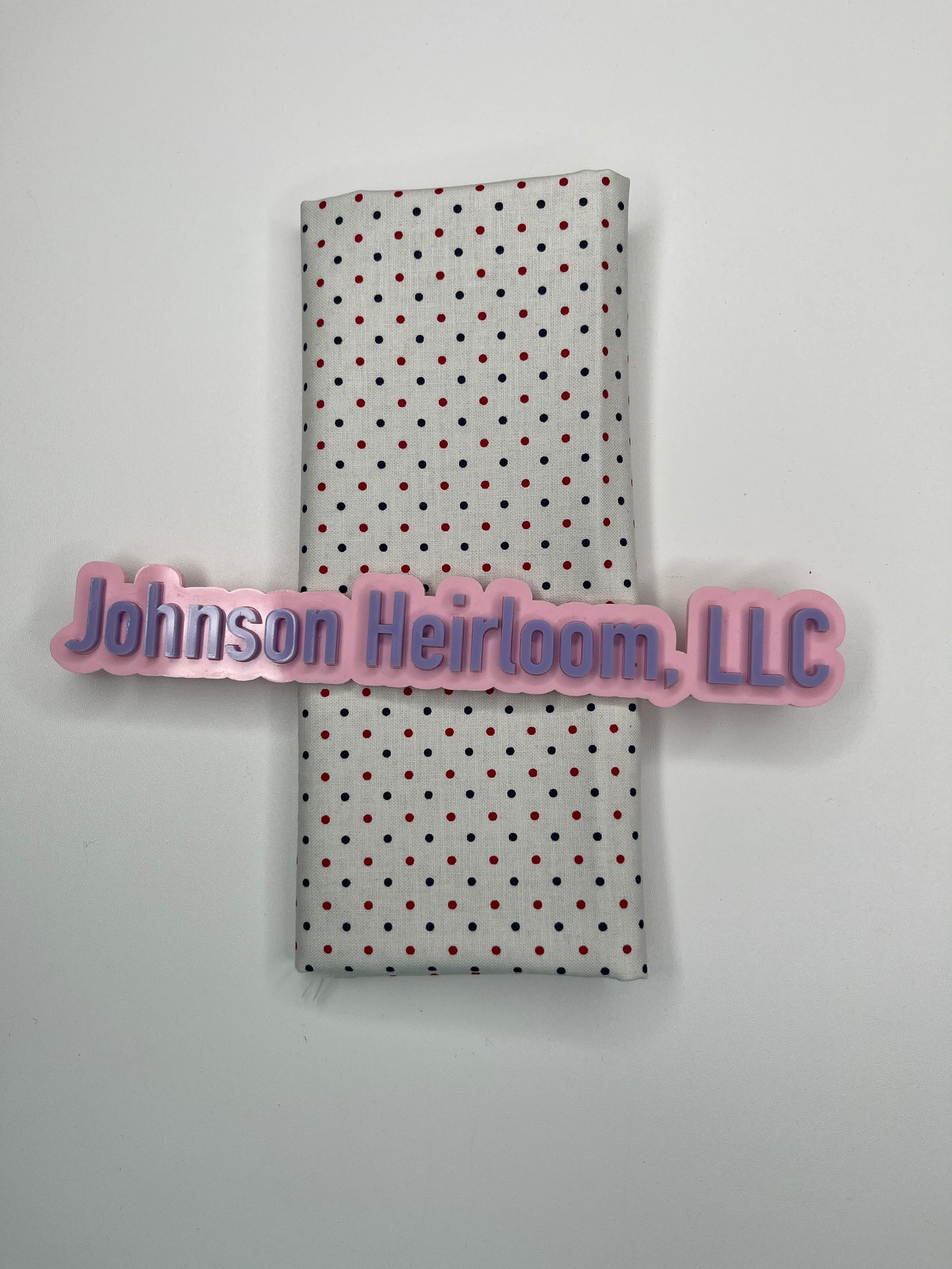 Swiss Dot FABRIC Quarter Yard bundle of 5