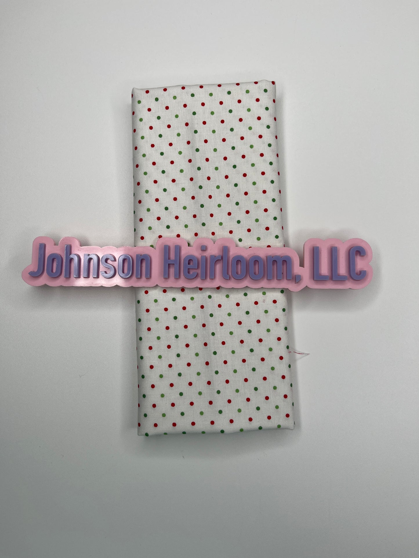 Swiss Dot FABRIC Quarter Yard bundle of 5