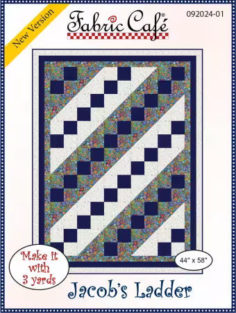 ✨  Jacobs Ladder 3-Yard Quilt Kit – Pattern Included | Choose Your Fabric Collection ✨