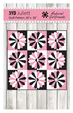 ✨ Juliett 3-Yard Quilt Kit – Pattern Included | Choose Your Fabric Collection ✨