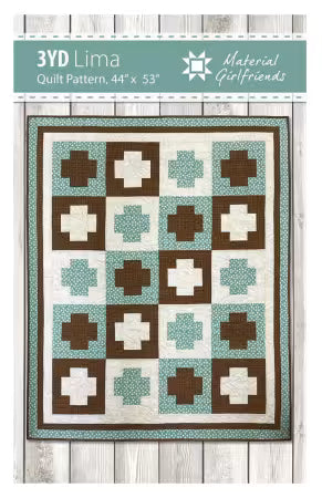 ✨ Lima 3-Yard Quilt Kit – Pattern Included | Choose Your Fabric Collection ✨