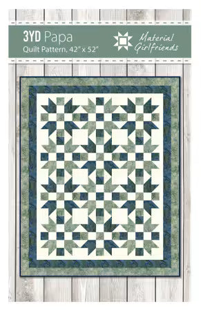 ✨ Papa 3-Yard Quilt Kit – Pattern Included | Choose Your Fabric Collection ✨