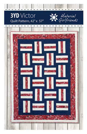 ✨ Victor 3-Yard Quilt Kit – Pattern Included | Choose Your Fabric Collection ✨