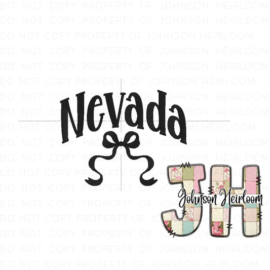 Croquette Bow Nevada Machine Embroidery Digital Design Johnson Heirloom