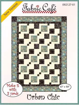 ✨  Urban Chic  3-Yard Quilt Kit – Pattern Included | Choose Your Fabric Collection ✨