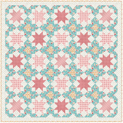 Country Heavens Quilt Pattern - Paper Pattern, Mailed