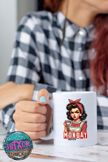 Monday Again 15oz. Coffee Mug
