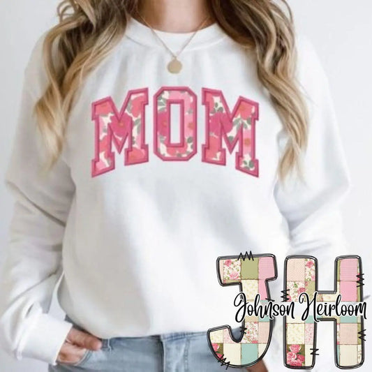 Custom Arched Font embroidered T-Shirt/Crewneck