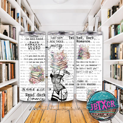 Dark Romance Pages 20 oz Tumbler