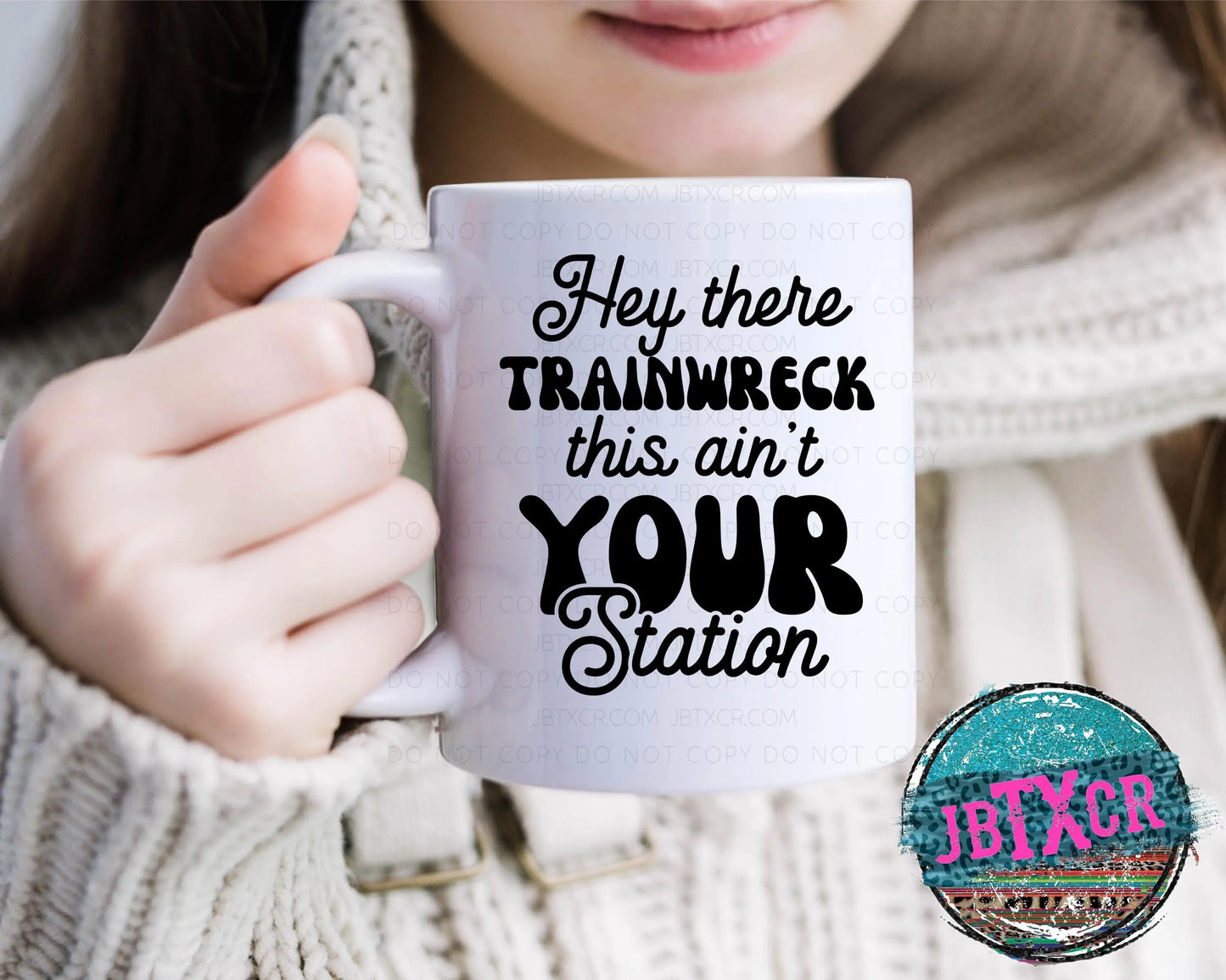 Hey there, Trainwreck, this isn't your station 15oz. Coffee Mug