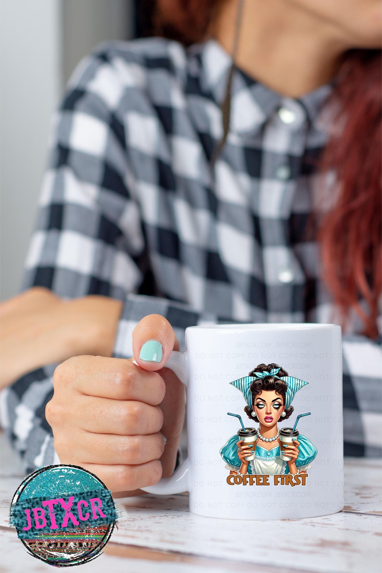 Coffee First 15oz. Coffee Mug