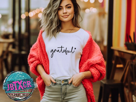 Grateful embroidered T-Shirt/Crewneck