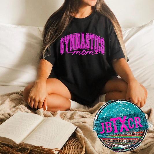 Gymnastics Mom Screen Printed T-Shirt/Crewneck