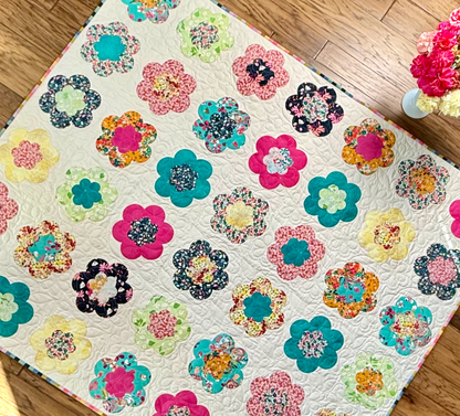 Pocket Full of Posies Quilt - Paper Print Version Mailed
