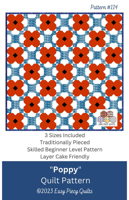 Poppy Quilt Kit