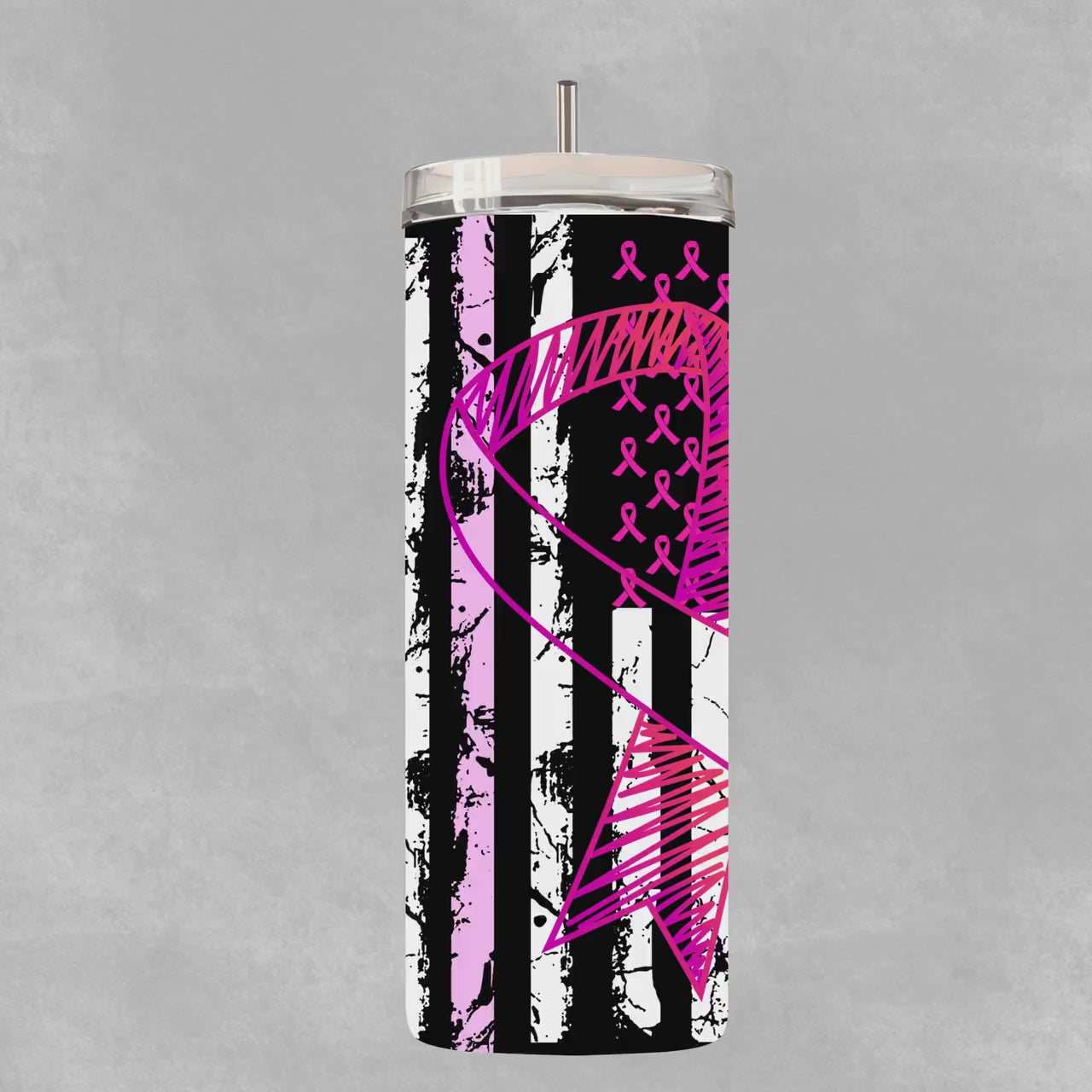 Back the Pink 20 oz Tumbler
