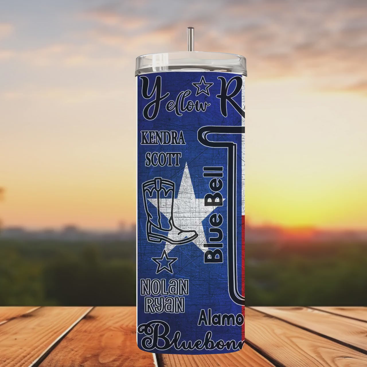 Love of Texas 20 oz Tumbler