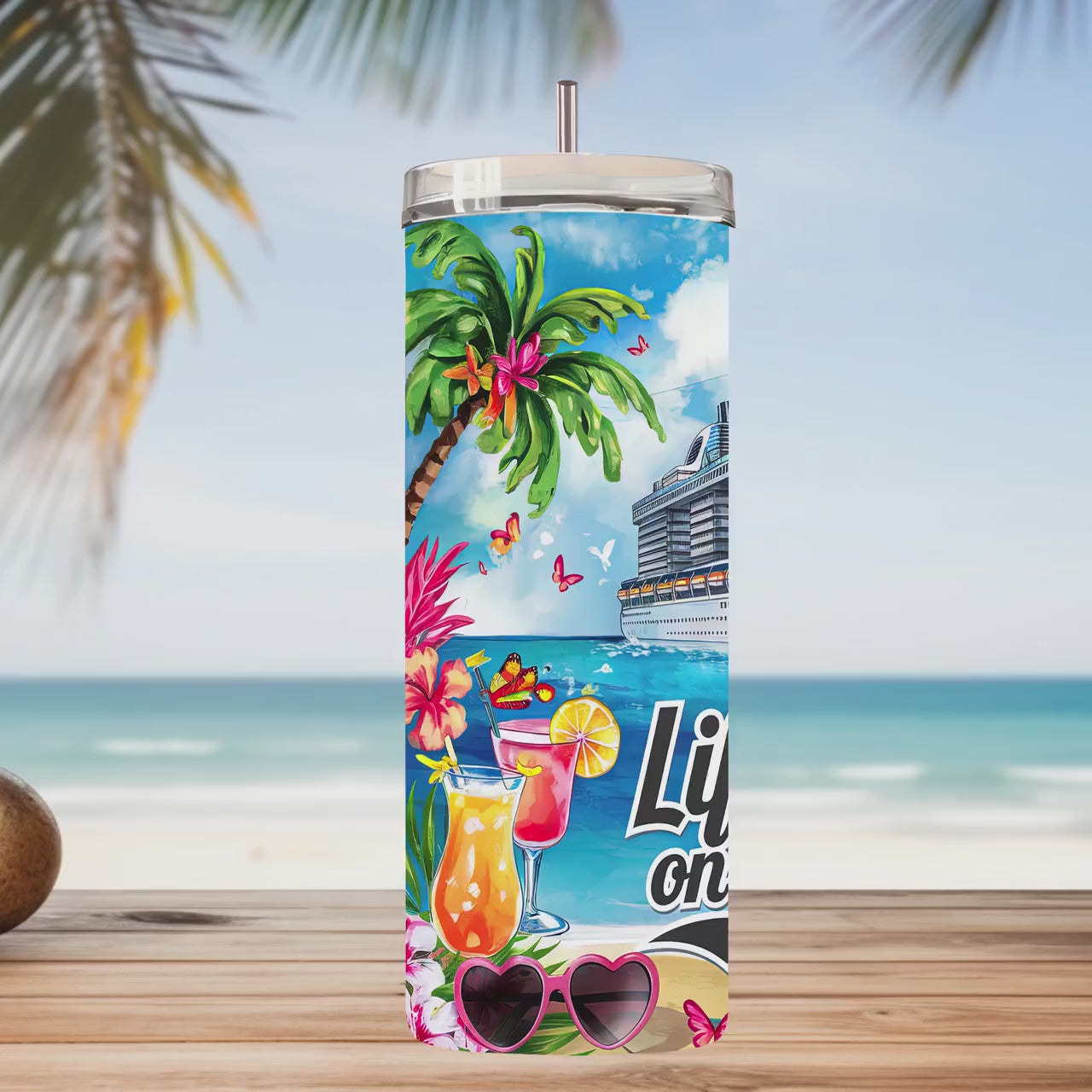 Life is better on a Cruise 20 oz Tumbler