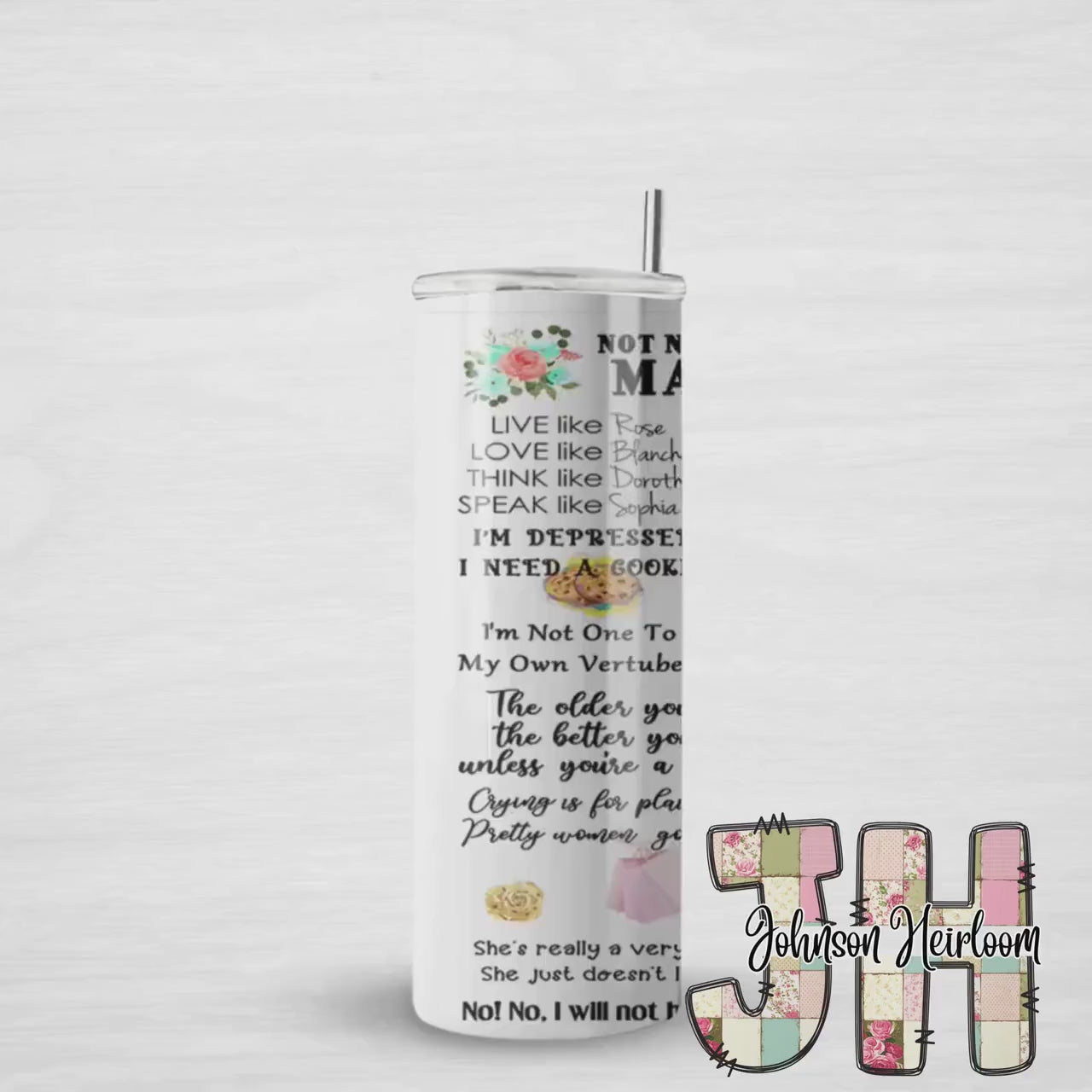 Stay Golden 20 oz Tumbler