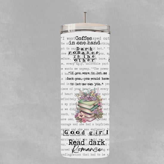 Dark Romance Pages 20 oz Tumbler