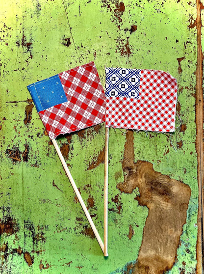 Summer Flags Sewing Pattern - Paper Print Pattern, Mailed