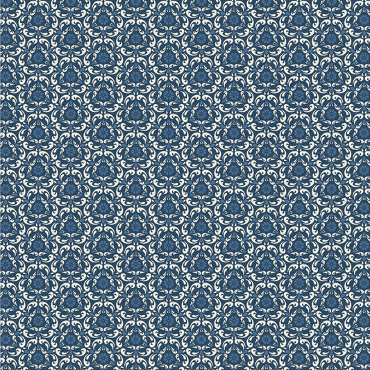 Tri-damask Dark Fabric (QUARTER YARD increments)